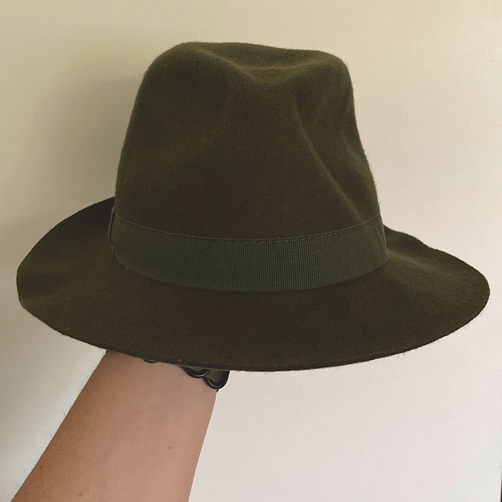 100% wool fedora style hat